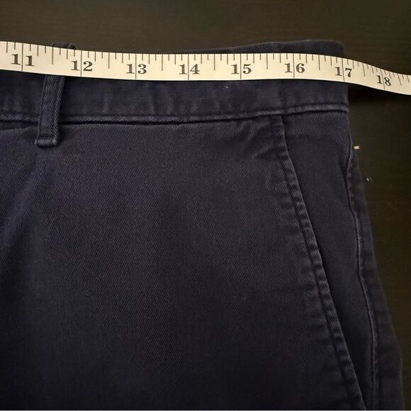 J Crew Flex Slim Fit Pants Mens Sz 33x30 Blue Chino Preppy Career Business - Picture 12 of 14